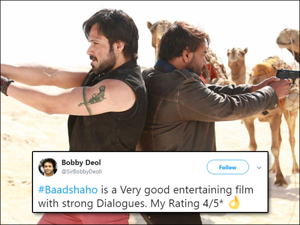 Bobby Deol‏ @SirBobbyDeoll