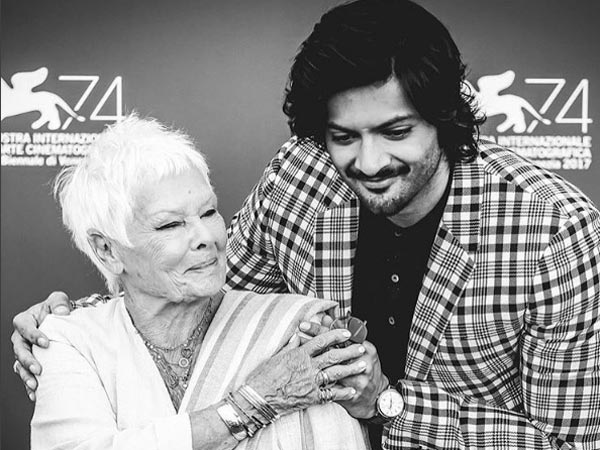 Judi Dench & Ali Fazal