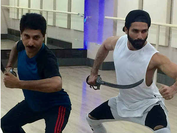 Shahid Kapoor's Intense Training