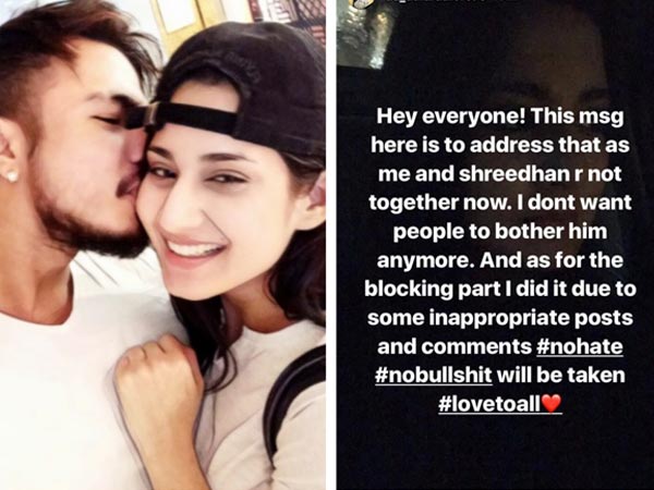 Aditi & Shreedhan Part Ways