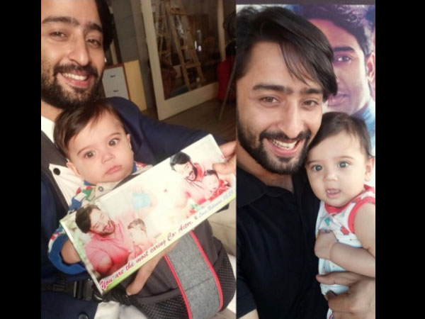 Shaheer With His On-screen Son