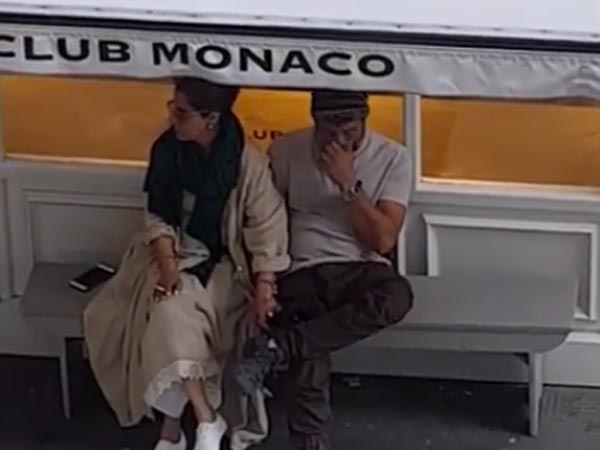 They Were Spotted At A Bus Stop