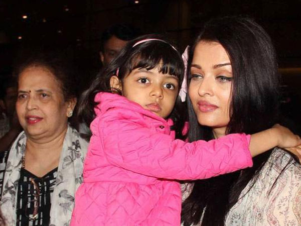 We See Aaradhya Only With Her Nani