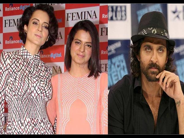 Rangoli Says Hrithik Roshan Had Suicidal Tendency