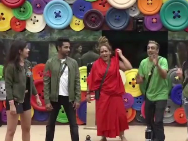 Shivani Durga Dances With Housemates