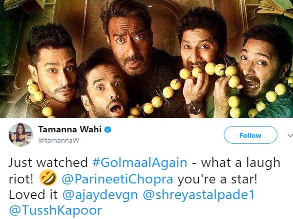 Tamanna Wahi‏ @tamannaW