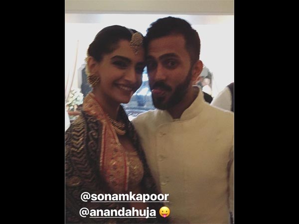 Sonam With Her Boyfriend Sonam With Her Boyfriend