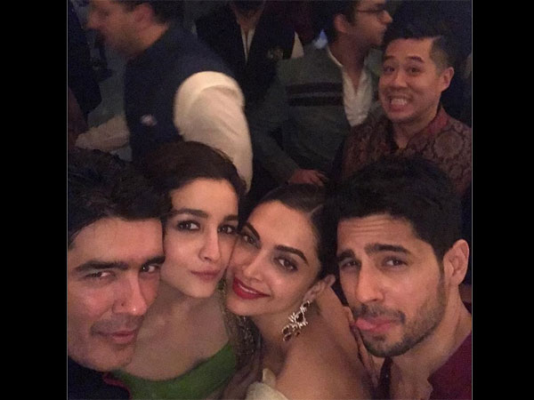 Deepika With Sid-Alia Deepika With Sid-Alia