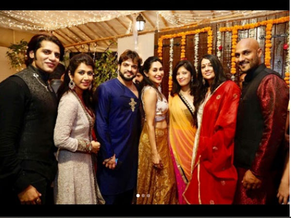 Karanvir Bohra At Karan & Ankita’s Diwali Bash
