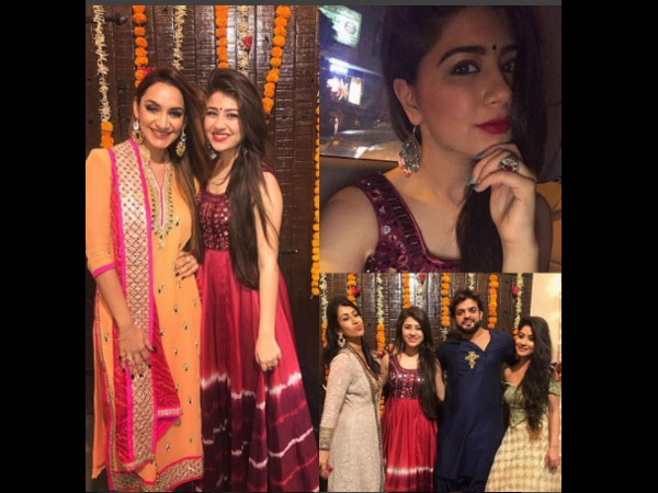 Aditi Bhatia At Karan & Ankita’s Diwali Bash