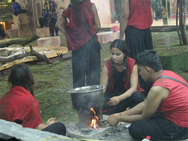 Contestants Have To Cook In The Garden Area