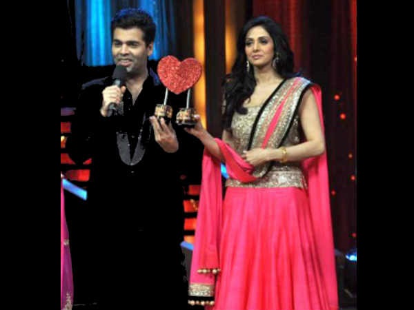 When Sridevi Met Karan At A Diwali Party