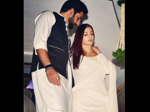 Recently, Aish-Abhi Won Hearts By Attending Rani’s Dad Prayer Meet
