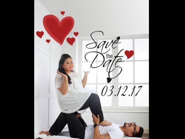 Bharti & Harsh’s Wedding Card