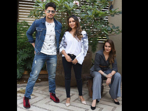 Gauri With Sidharth & Sonakshi