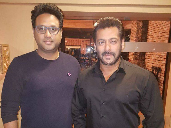 Rajiv Dhingra With Salman Khan Rajiv Dhingra With Salman Khan