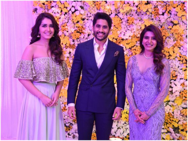 Raashi Khanna With The Couple..