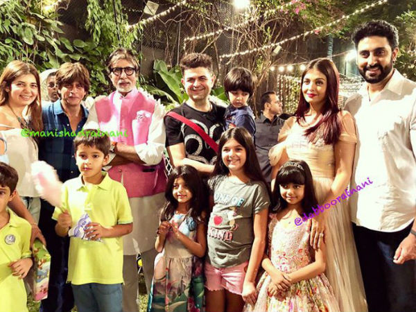 SRK With The Bachchans