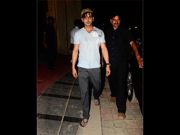 Zayed Khan At Smriti & Gautam’s Wedding Reception