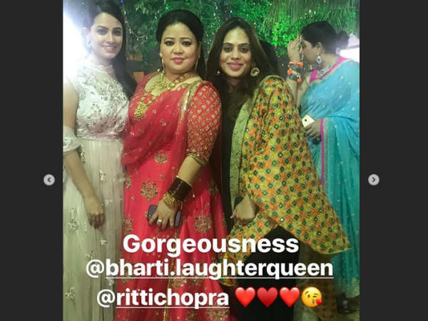 Anita Hassanandani With Bharti