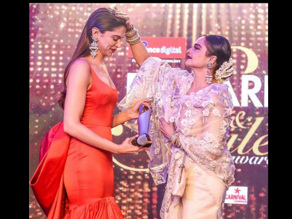 Deepika With Rekha