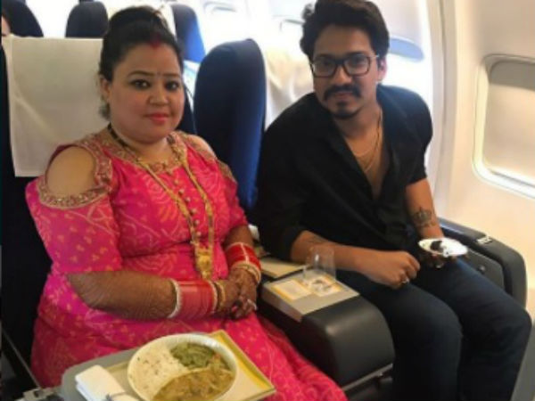 Harsh & Bharti On The Way To Mumbai