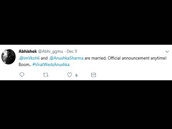 'Virushka' Have Already Got Hitched 'Virushka' Have Already Got Hitched
