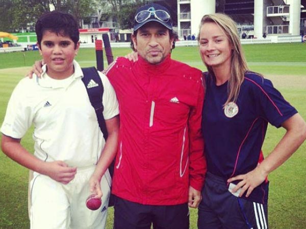 Danielle With The Tendulkar's