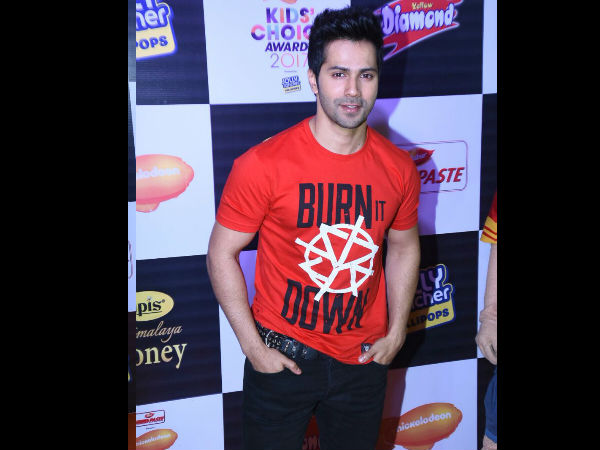 Varun At Kid's Choice Awards 2017 Varun At Kid's Choice Awards 2017