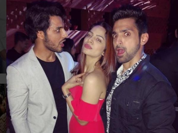 Arjit With Shikha & Vin Arjit With Shikha & Vin