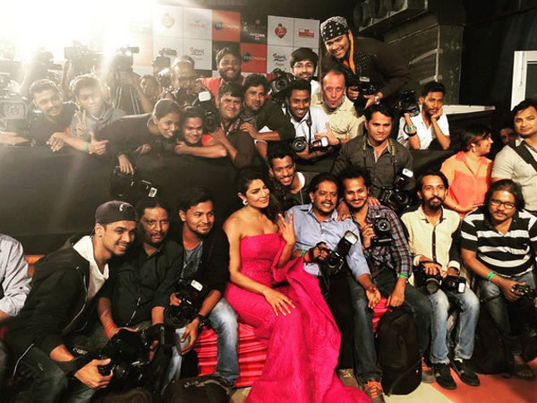 PeeCee's Sweet Gesture For Indian Media