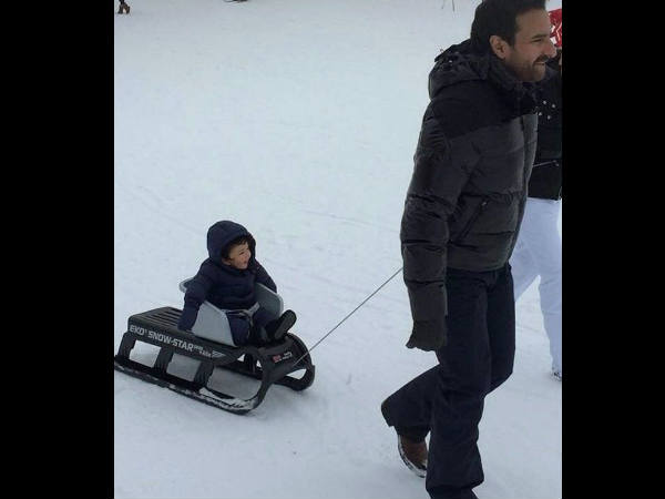 Look At Taimur's Excitement!