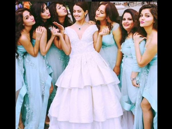 Rubina, Keerti & Tina As Surveen’s Bridesmaids!