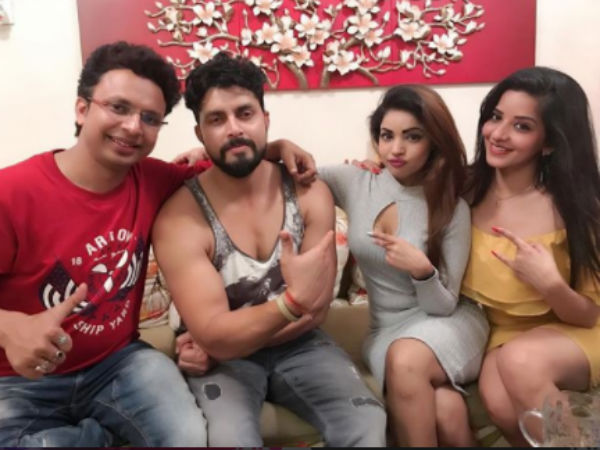 Mona, Vikrant, Navin & Lokesh