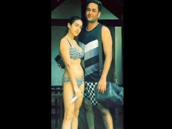 VIRAL PIC: Vikas With Bikini-clad Sara Ali Khan!