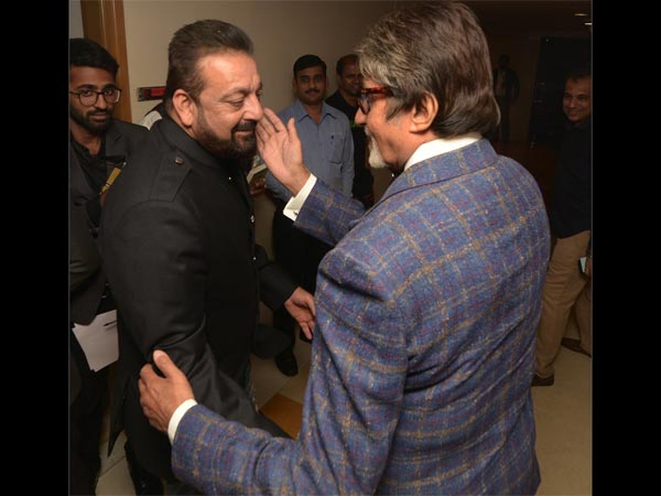 Big B Meets Mr Dutt