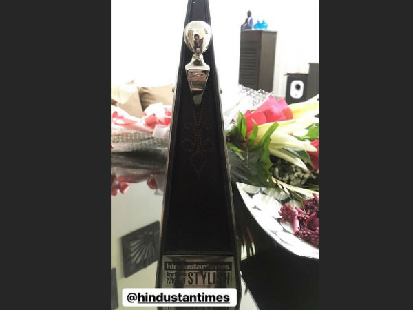 Hina Bags HT Most Stylish TV Personality Award
