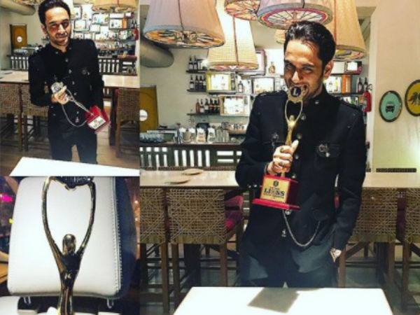 Vikas Gupta Bags Lions Gold Awards