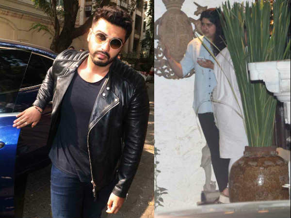 Arjun Kapoor Rushes To Be With His Step-Sisters