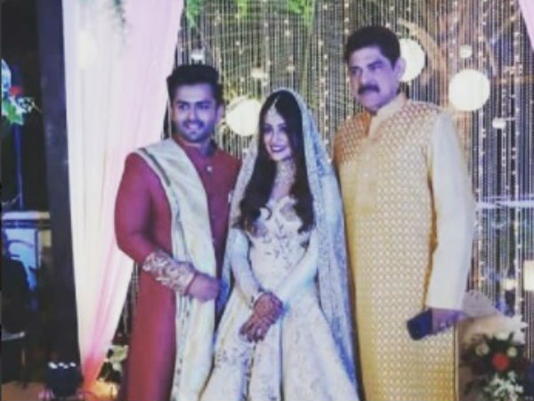 Pankaj Dheer & Arti Singh Attend ShoaIka's Reception