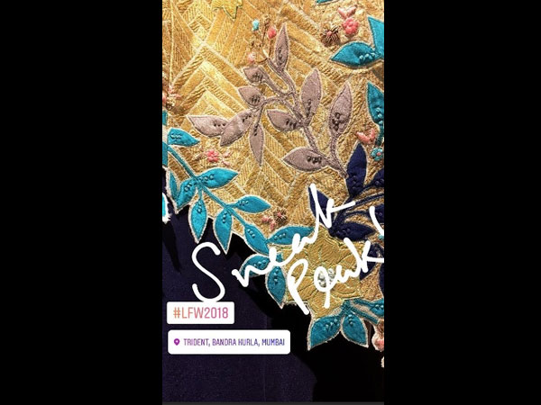 Hina Khan Gives Sneak Peek Of Her Dress