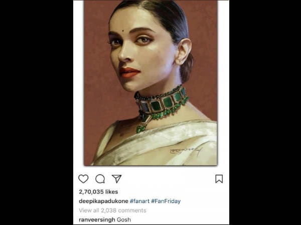 Ranveer Is In Awe Of Deepika