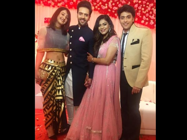 Shivya Pathania Attends PooNjay’s Engagement Shivya Pathania Attends PooNjay’s Engagement
