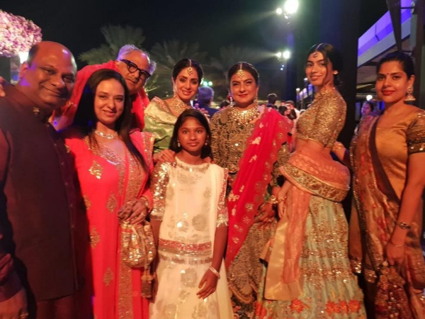 Jhanvi Was Not Present At The Wedding Jhanvi Was Not Present At The Wedding