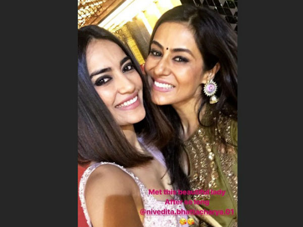 Surbhi With Nivedita Surbhi With Nivedita