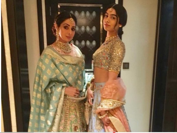 Sridevi Was Looking Gorgeous At Mohit's Wedding Sridevi Was Looking Gorgeous At Mohit's Wedding