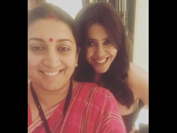 Smriti Irani & Sachin Joshi