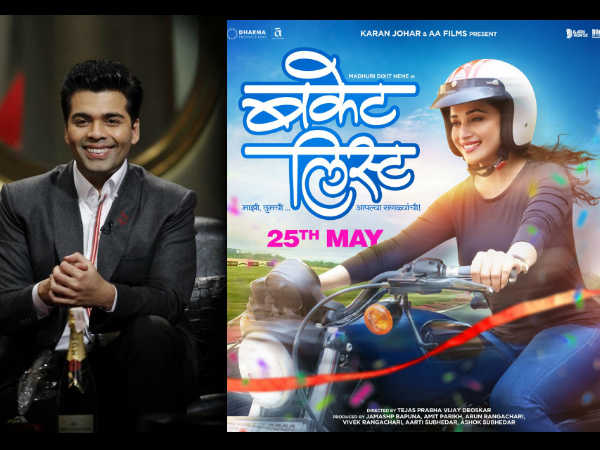 Karan Loved The Teaser Of Madhuri's Bucket List