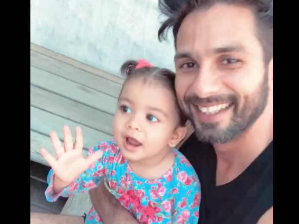 Shahid Is An Emotional Dad Shahid Is An Emotional Dad