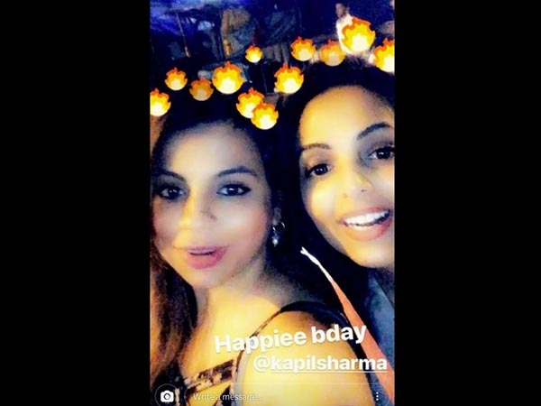 Preeti Simoes & Sugandha Mishra Wish Kapil
